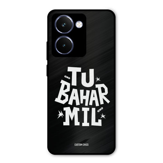 Tu Bahar Mil Realme P3 Ultra Mobile Back Cover - Typography PrintShield Case