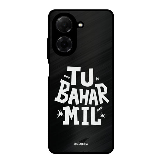 Tu Bahar Mil Poco C71 Mobile Back Cover - Typography PrintShield Case
