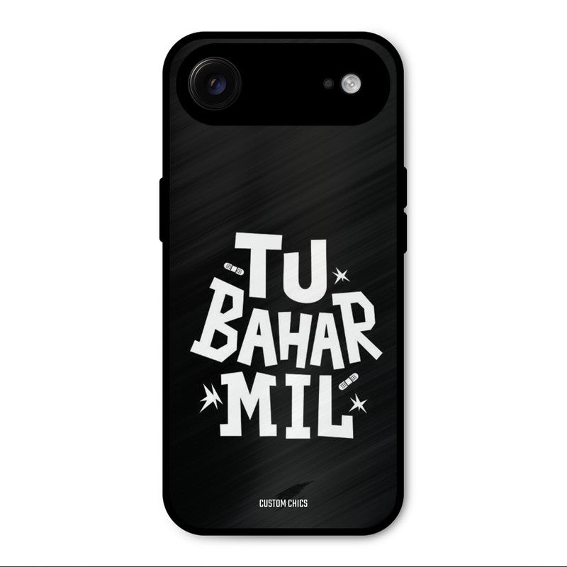 Tu Bahar Mil iPhone Air Mobile Back Cover - Typography PrintShield Case