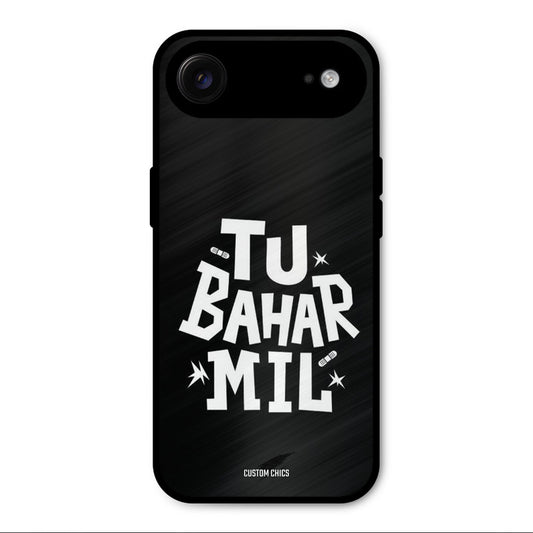 Tu Bahar Mil iPhone Air Mobile Back Cover - Typography PrintShield Case