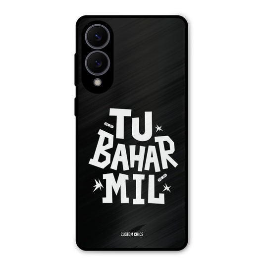 Tu Bahar Mil Samsung Galaxy S25 Edge Mobile Back Cover - Typography PrintShield Case