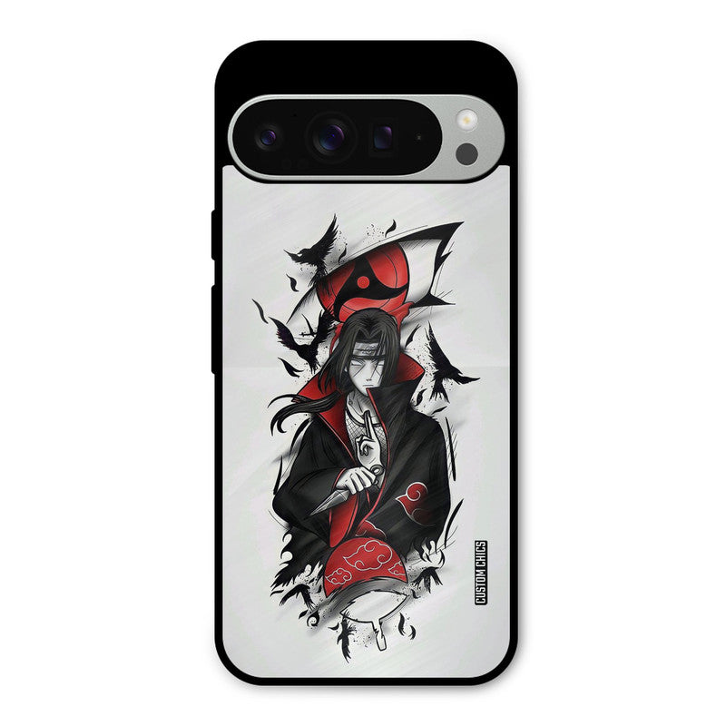 Uchiha Itachi Google Pixel 9 Pro XL Mobile Back Cover - Anime PrintShield Case