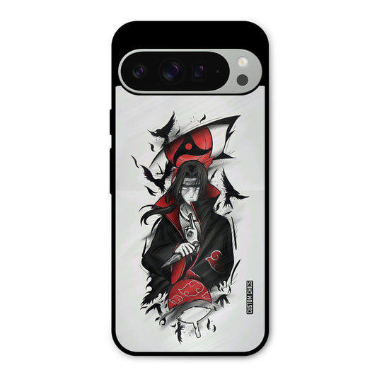 Uchiha Itachi Google Pixel 9 Pro XL Mobile Back Cover - Anime PrintShield Case