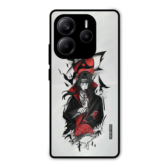 Uchiha Itachi Redmi Note 14 Mobile Back Cover - Anime PrintShield Case