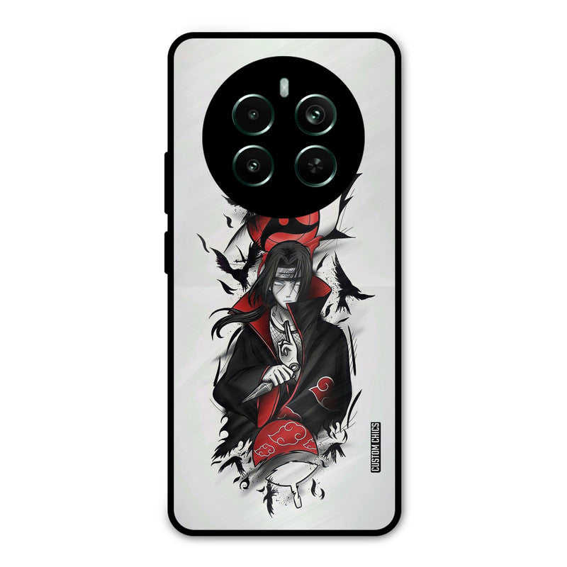 Uchiha Itachi Realme 12 Plus Mobile Back Cover - Anime PrintShield Case