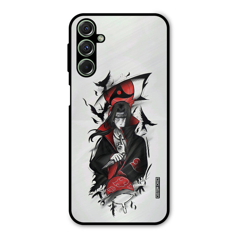 Uchiha Itachi Samsung Galaxy M34 Mobile Back Cover - Anime PrintShield Case