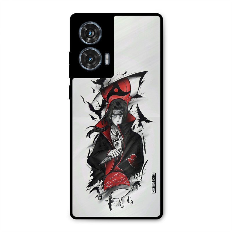 Uchiha Itachi Moto G96 Mobile Back Cover - Anime PrintShield Case