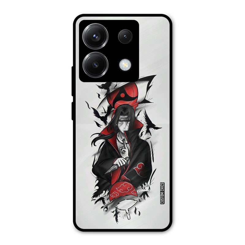Uchiha Itachi Poco X6 Mobile Back Cover - Anime PrintShield Case