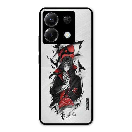Uchiha Itachi Poco X6 Mobile Back Cover - Anime PrintShield Case