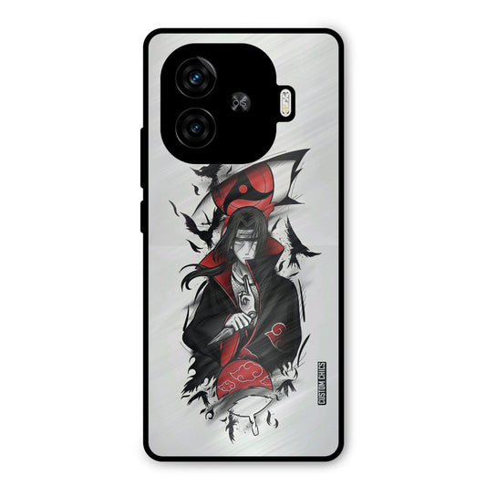 Uchiha Itachi iQoo Z9 Turbo Mobile Back Cover - Anime PrintShield Case