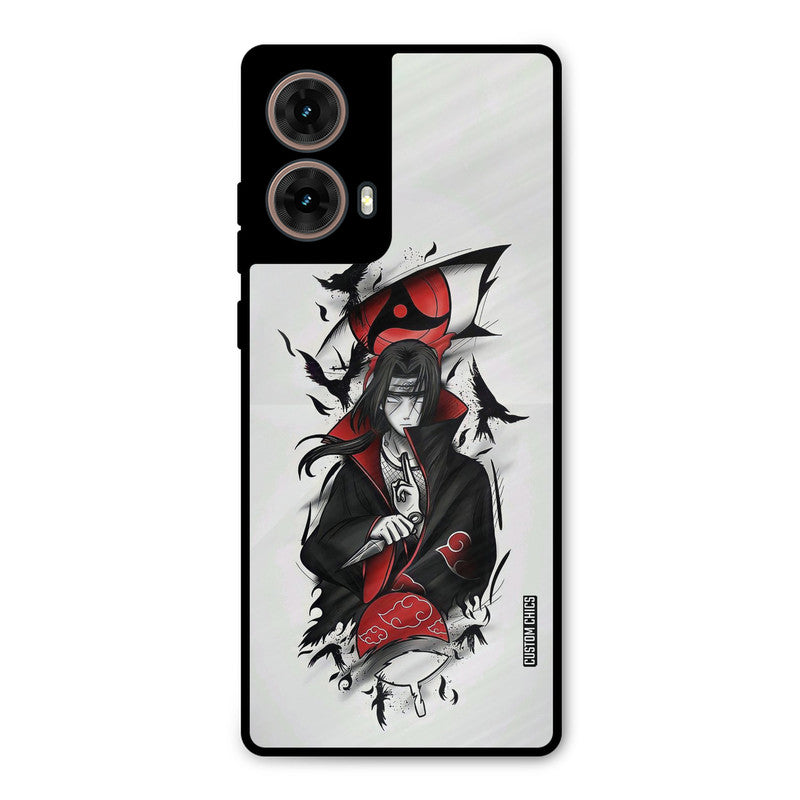 Uchiha Itachi Moto G85 Mobile Back Cover - Anime PrintShield Case