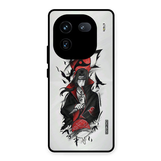 Uchiha Itachi iQOO 12 Mobile Back Cover - Anime PrintShield Case