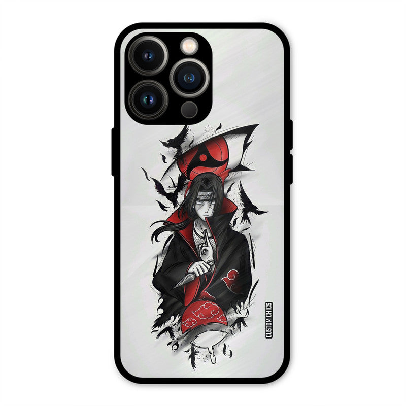 Uchiha Itachi iPhone 13 Pro Mobile Back Cover - Anime PrintShield Case