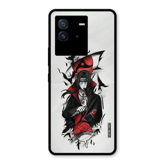 Uchiha Itachi iQoo Neo 6 Mobile Back Cover - Anime PrintShield Case