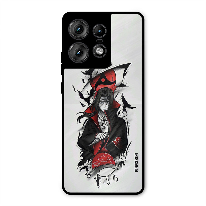 Uchiha Itachi Motorola Edge 50 Pro Mobile Back Cover - Anime PrintShield Case