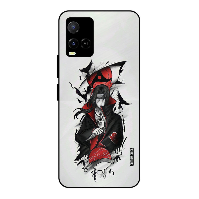 Uchiha Itachi Vivo Y33s Mobile Back Cover - Anime PrintShield Case