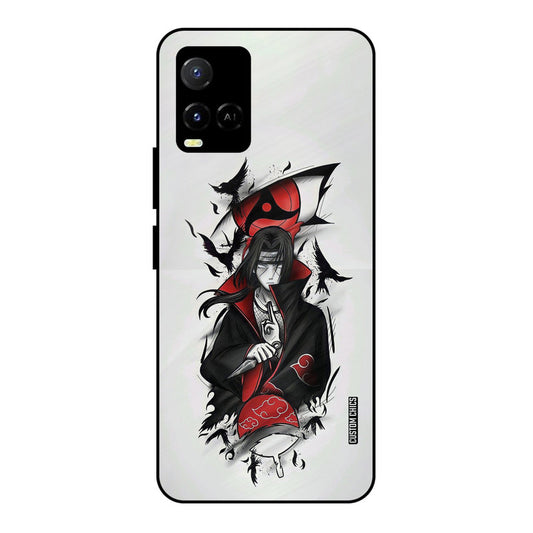Uchiha Itachi Vivo Y33s Mobile Back Cover - Anime PrintShield Case
