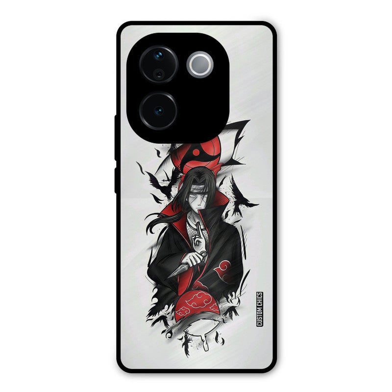 Uchiha Itachi Vivo T3 Pro Mobile Back Cover - Anime PrintShield Case