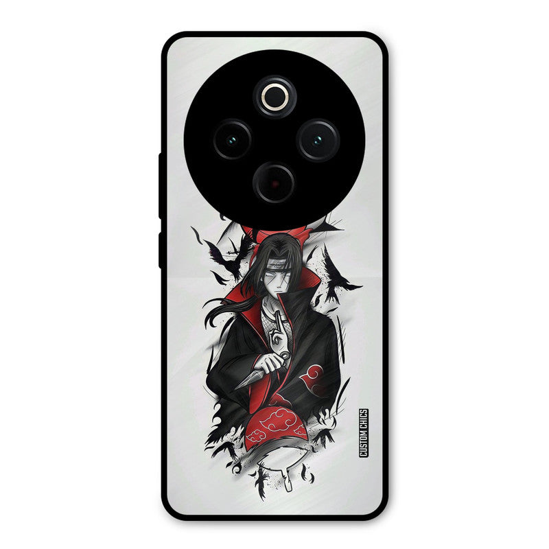 Uchiha Itachi iQoo Z10 Mobile Back Cover - Anime PrintShield Case