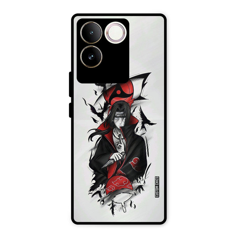 Uchiha Itachi Vivo T2 Pro Mobile Back Cover - Anime PrintShield Case