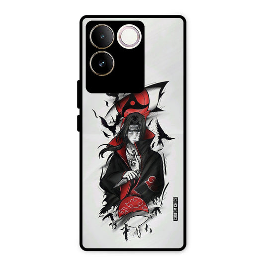 Uchiha Itachi Vivo T2 Pro Mobile Back Cover - Anime PrintShield Case