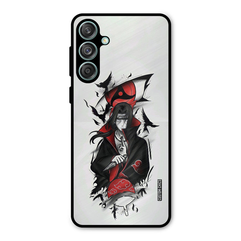 Uchiha Itachi Samsung Galaxy M55 5G Mobile Back Cover - Anime PrintShield Case