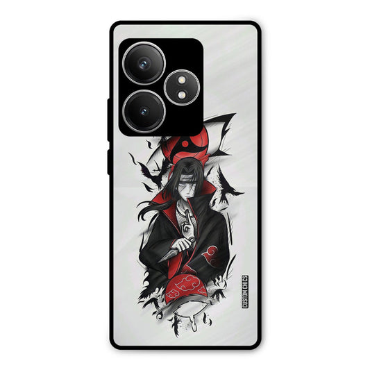 Uchiha Itachi Realme GT 6T Mobile Back Cover - Anime PrintShield Case