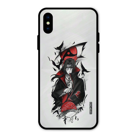 Uchiha Itachi iPhone X Mobile Back Cover - Anime PrintShield Case