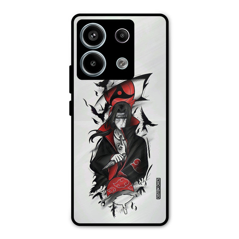 Uchiha Itachi Redmi Note 13 Pro 5G Mobile Back Cover - Anime PrintShield Case