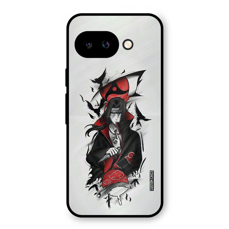 Uchiha Itachi Google Pixel 9A Mobile Back Cover - Anime PrintShield Case