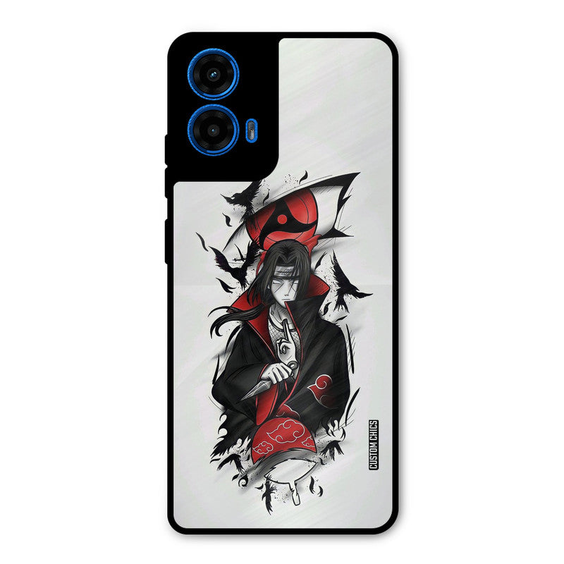Uchiha Itachi Moto G45 Mobile Back Cover - Anime PrintShield Case
