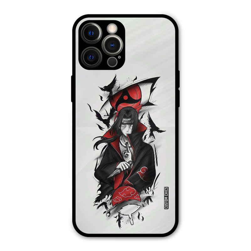 Uchiha Itachi iPhone 12 Pro Max Mobile Back Cover - Anime PrintShield Case