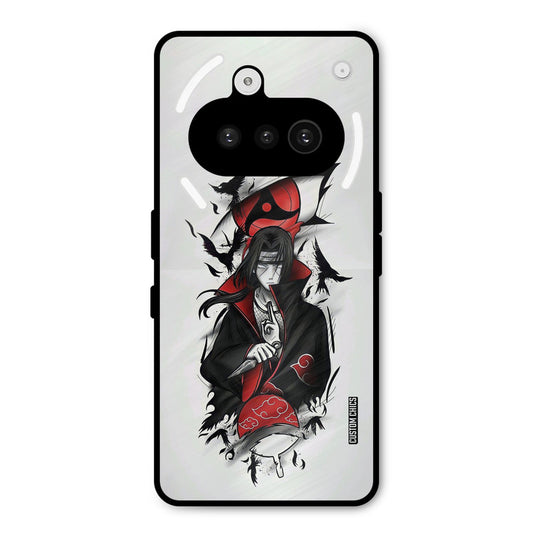 Uchiha Itachi Nothing Phone 3A Mobile Back Cover - Anime PrintShield Case