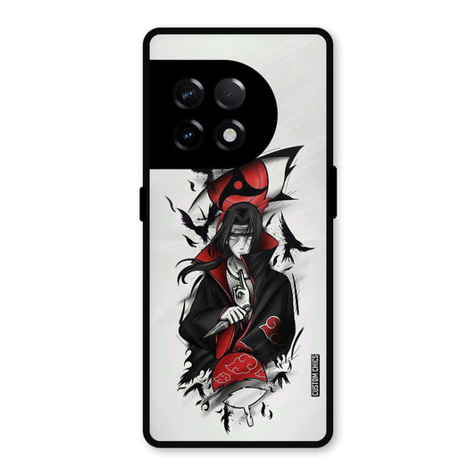 Uchiha Itachi OnePlus 11R Mobile Back Cover - Anime PrintShield Case
