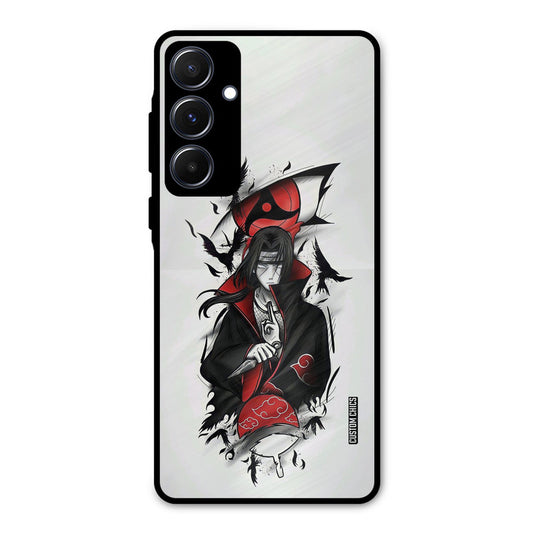 Uchiha Itachi Samsung Galaxy A55 5G Mobile Back Cover - Anime PrintShield Case