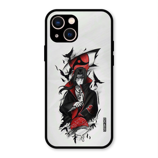 Uchiha Itachi iPhone 13 Mobile Back Cover - Anime PrintShield Case