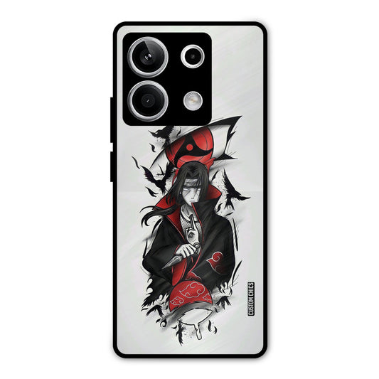 Uchiha Itachi Redmi Note 13 5G Mobile Back Cover - Anime PrintShield Case