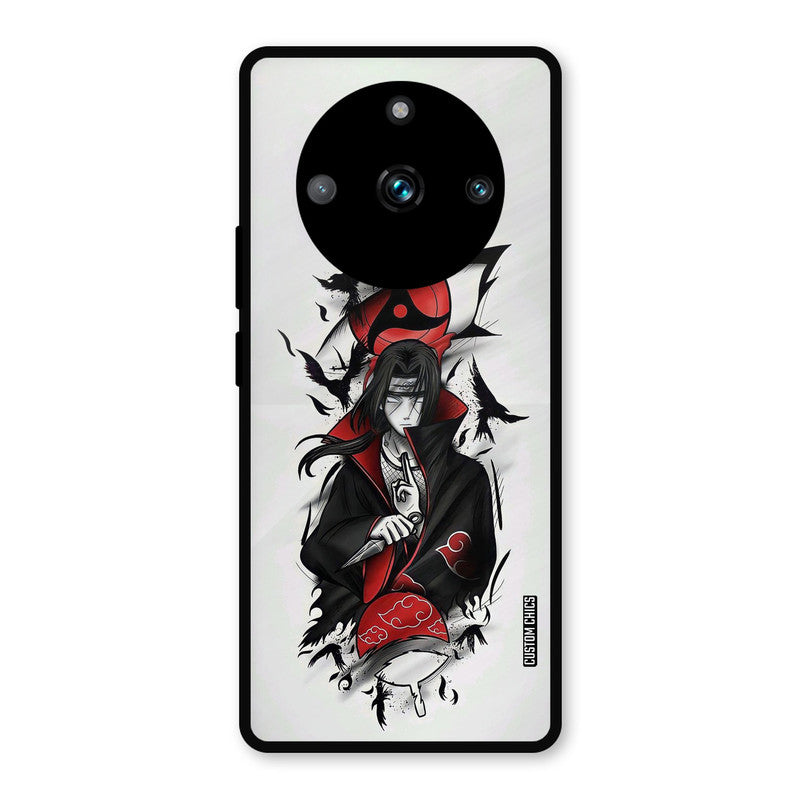 Uchiha Itachi Realme Narzo 60 Pro Mobile Back Cover - Anime PrintShield Case