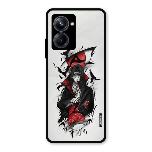 Uchiha Itachi Realme 10 Pro Mobile Back Cover - Anime PrintShield Case