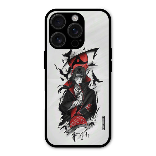 Uchiha Itachi iPhone 16 Pro Max Mobile Back Cover - Anime PrintShield Case