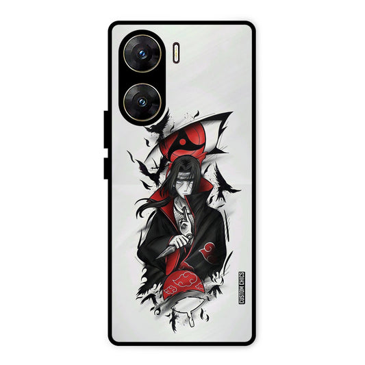 Uchiha Itachi Vivo V29e Mobile Back Cover - Anime PrintShield Case