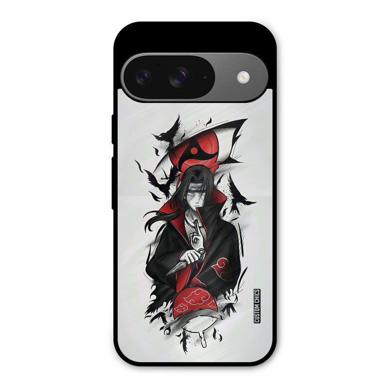 Uchiha Itachi Google Pixel 9 Mobile Back Cover - Anime PrintShield Case