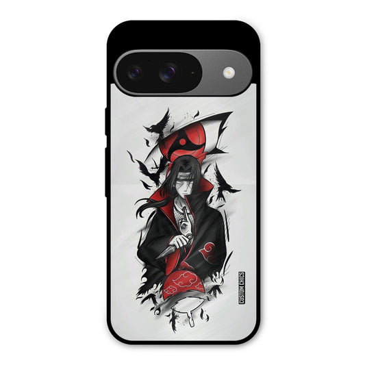Uchiha Itachi Google Pixel 9 Mobile Back Cover - Anime PrintShield Case