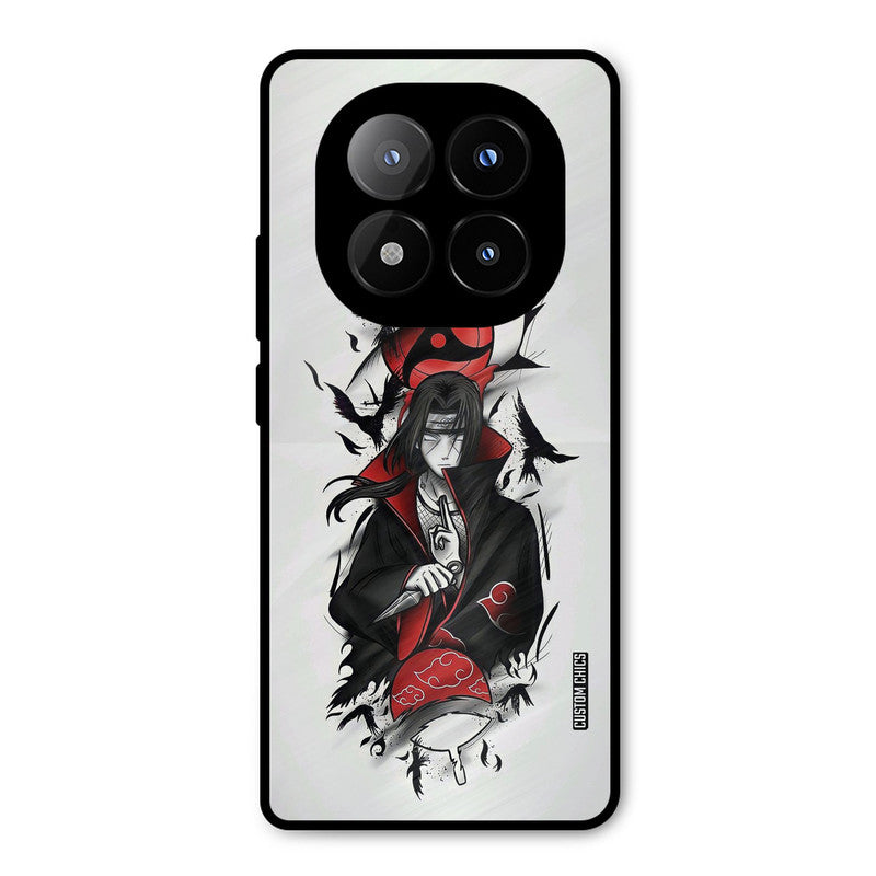 Uchiha Itachi Redmi Note 14 Pro Plus 5G Mobile Back Cover - Anime PrintShield Case