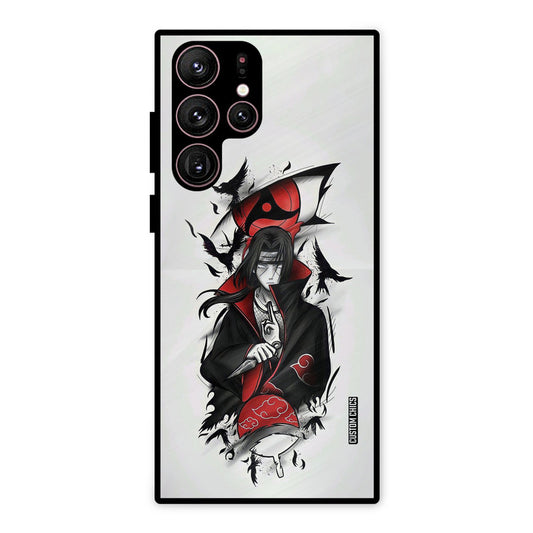Uchiha Itachi Samsung Galaxy S22 Ultra Mobile Back Cover - Anime PrintShield Case