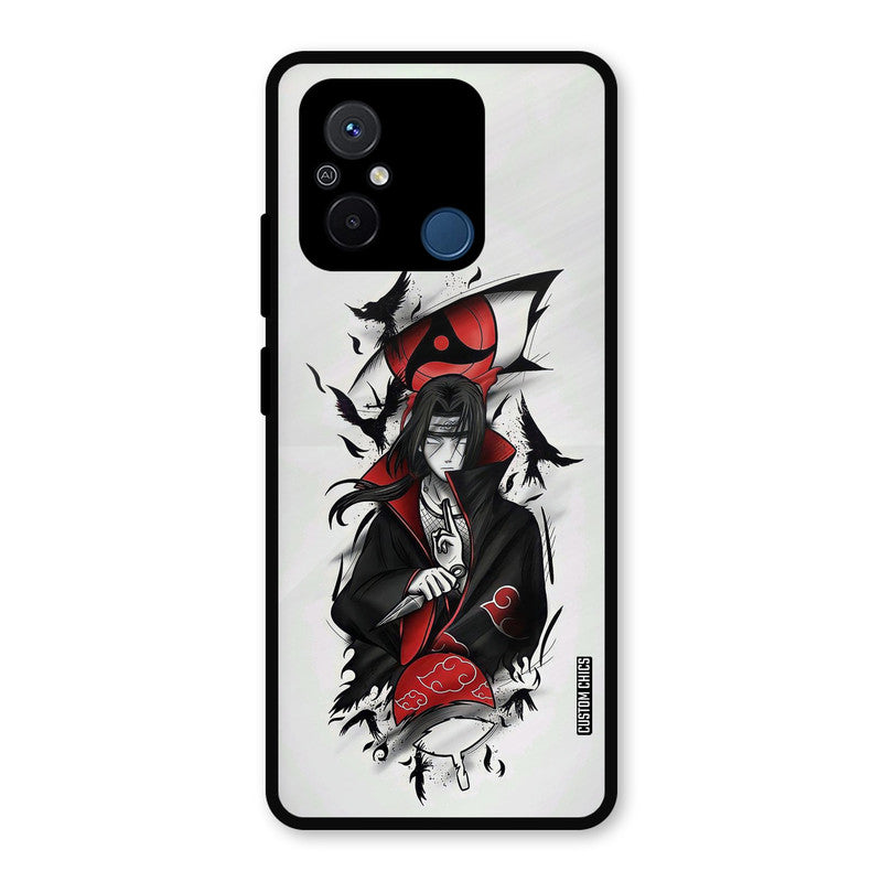 Uchiha Itachi Redmi 12c Mobile Back Cover - Anime PrintShield Case