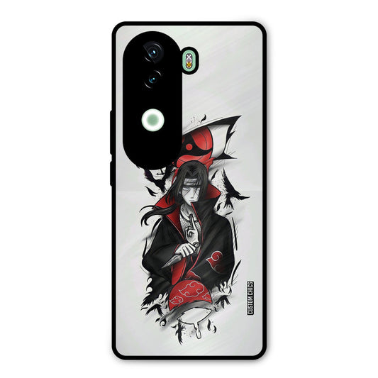 Uchiha Itachi Vivo V40e Mobile Back Cover - Anime PrintShield Case