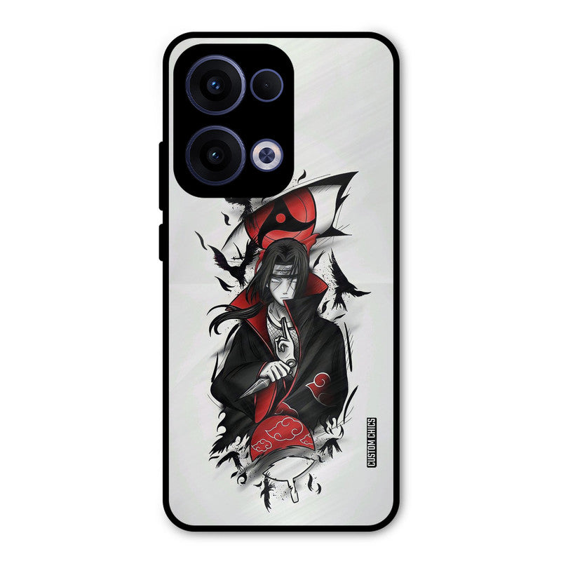 Uchiha Itachi Oppo Reno 13 5G Mobile Back Cover - Anime PrintShield Case