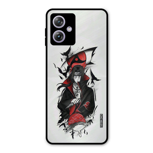 Uchiha Itachi Moto G54 Mobile Back Cover - Anime PrintShield Case
