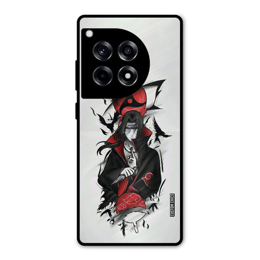 Uchiha Itachi OnePlus 12R Mobile Back Cover - Anime PrintShield Case